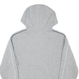 FILA Mens Grey Zip Up Hoodie S Cotton Blend Casual Sportswear Sweatshirt