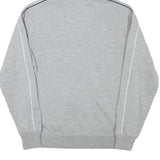 FILA Mens Grey Zip Up Hoodie S Cotton Blend Casual Sportswear Sweatshirt