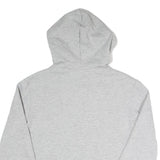 FILA Womens Grey Hoodie UK 12 Cotton Blend Pullover Casual Sportswear