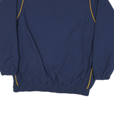 RUSSELL ATHLETIC Mens Navy & Yellow Fairfield Falcons V-Neck XL Sweatshirt