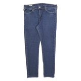 LEVI'S 512 BIG E Mens Jeans Blue Slim Skinny Denim Medium W36 L30 Classic Zip