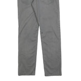 LEVI'S Mens Slim Grey Cotton Blend Slim Straight Trousers W30 L30 Casual Wear