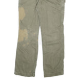 CARHARTT Mens Cotton Blend Relaxed Straight Trousers W33 L30 Workwear Utility