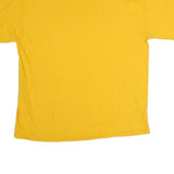 NFL Mens Yellow Chargers Graphic T-Shirt XL Short Sleeve Crew Neck Cotton