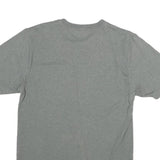 CARHARTT Mens Grey & Beige Logo Pocket T-Shirt S Short Sleeve Crew Neck Cotton