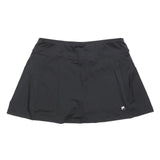 FILA Womens Black Mini Polyester Blend Plain UK 12 Sports Skort Activewear