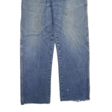 DICKIES Mens Regular Blue Denim Cotton Blend Jeans W38 L30 Zip Casual Workwear