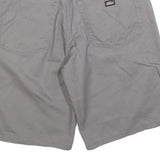 DICKIES Mens Shorts Grey & Black Casual Cotton Blend M W30 Workwear
