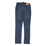 LEVI'S 512 Womens Slim Jeans Blue Denim W26 L28 Stretch Zip Fastening