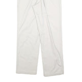 RIDERS Womens Cotton Blend White Regular Straight Trousers W30 L30 Comfortable