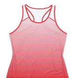 WILSON Womens Red & White Sleeveless Day Polyester Blend Dress Size M Tennis