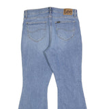 LEE Womens Jeans Blue Slim Flared Denim Medium W33 L30 Classic Style Zip Closure