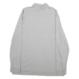 POLO RALPH LAUREN Mens Grey Long Sleeve Polo Shirt 2XL Cotton Classic Fit
