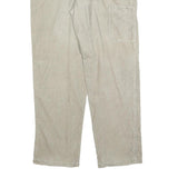 COLUMBIA Mens Cotton Blend Beige Regular Straight Trousers W36 L34 Casual