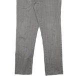 MARINA MILITARE Mens Cotton Blend Grey Slim Trousers W31 L27 Stylish Casual Wear