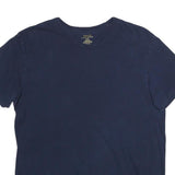 POLO RALPH LAUREN Mens Navy Blue T-Shirt L Short Sleeve Crew Neck Cotton Casual