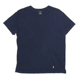 POLO RALPH LAUREN Mens Navy Blue T-Shirt L Short Sleeve Crew Neck Cotton Casual