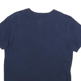 POLO RALPH LAUREN Mens Navy Blue T-Shirt L Short Sleeve Crew Neck Cotton Casual