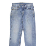 LEVI'S 514 Mens Jeans Blue Slim Straight Denim Medium W28 L30 Classic Fit Zip