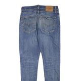 LEVI'S 512 Mens Jeans Blue Slim Skinny Denim Medium Wash W30 L30 Distressed