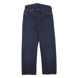 LEVI'S Mens Jeans Blue Regular Straight Denim Raw W28 L27 Classic Button Fly