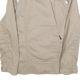 LEVI'S Mens Beige Cotton Blend Button Jacket L Casual Workwear Durable