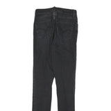 LEVI'S Womens Jeans Black Slim Skinny Denim Medium W24 L30 Stretch Comfort