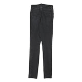 LEVI'S Womens Jeans Black Slim Skinny Denim Medium W24 L30 Stretch Comfort