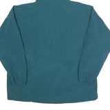 COLUMBIA Womens Teal & Purple Hooded Jacket M Nylon Plain Outdoor Pullover