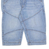 ARIZONA JEAN COMPANY Mens Denim Blue Casual Shorts L W36 Straight Fit Summer