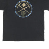 FANATICS Mens Black Graphic T-Shirt XL Short Sleeve Crew Neck Cotton Blend