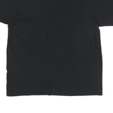 FANATICS Mens Black Graphic T-Shirt XL Short Sleeve Crew Neck Cotton Blend