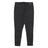 LEVI'S Mile High Big E Womens Jeans Black Slim Skinny Denim W33 L28 Stretch