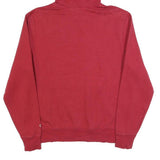 CHAMPION Mens Red Grace Softball Pullover Hoodie L Cotton Blend Casual Sports