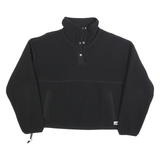 THE NORTH FACE Womens Black Fleece Jacket M Polyester Zip Casual Outdoor