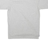 ADIDAS Mens Grey Graphic T-Shirt M Short Sleeve Crew Neck Cotton Blend Casual