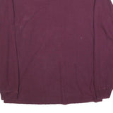 JANSPORT Mens Maroon UC Davis Aggies Graphic T-Shirt L Long Sleeve Crew Neck