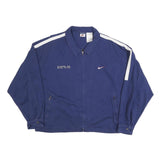 NIKE Mens Blue & White US National Team Special Edition Track Jacket M Cotton