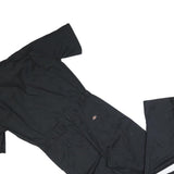 DICKIES Mens Black Cotton Blend Classic Dungarees M W34 L32 Workwear Overalls