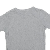 PUMA Mens Grey Graphic T-Shirt S Short Sleeve Crew Neck Cotton Blend Comfort