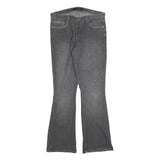 CALVIN KLEIN JEANS Womens Grey Regular Flared Denim Medium W32 L32 Stylish