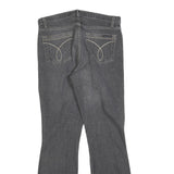 CALVIN KLEIN JEANS Womens Grey Regular Flared Denim Medium W32 L32 Stylish