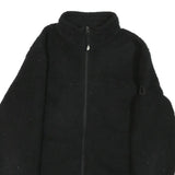 THE NORTH FACE Mens Black Jacket M Polyester Zip Casual Outdoor Fleece Warm