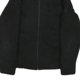 THE NORTH FACE Mens Black Jacket M Polyester Zip Casual Outdoor Fleece Warm