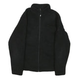 THE NORTH FACE Mens Black Jacket M Polyester Zip Casual Outdoor Fleece Warm