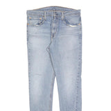 LEVI'S 512 Tapered Mens Jeans Blue Slim Tapered Denim Medium W34 L31 Stretch Zip
