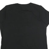 CHAMPION Mens Black XL Graphic T-Shirt Short Sleeve Crew Neck Logo Printed