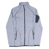 RODEO CBA Womens Blue & Navy Jacket XS Polyester Blend Zip Pocket Casual