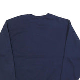 JERZEES Mens Navy Blue Seattle Public Market Centre Crew Neck L Sweatshirt