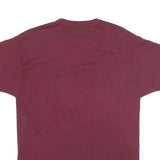 RUSSELL ATHLETIC Mens Maroon University Of Minnesota Graphic T-Shirt M Short